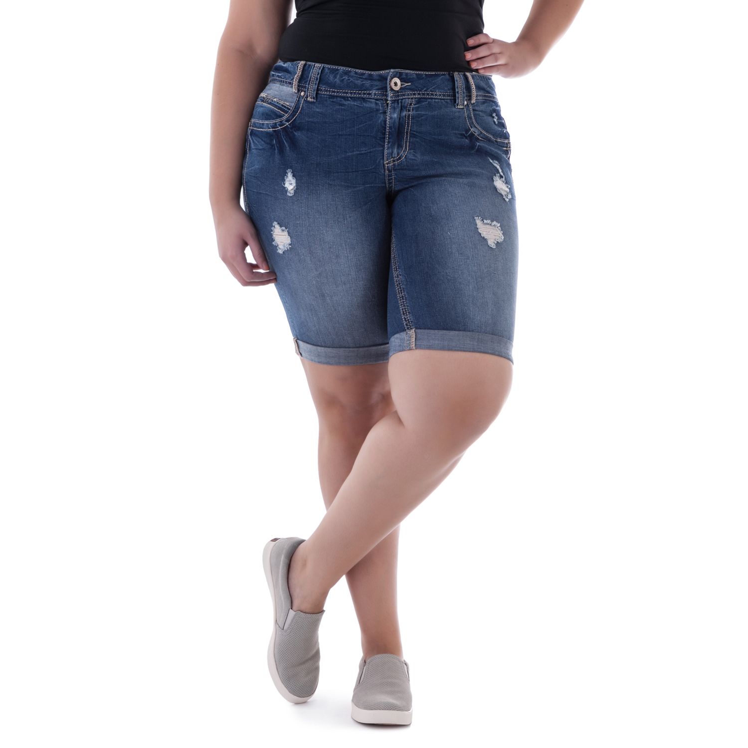 amethyst jeans shorts