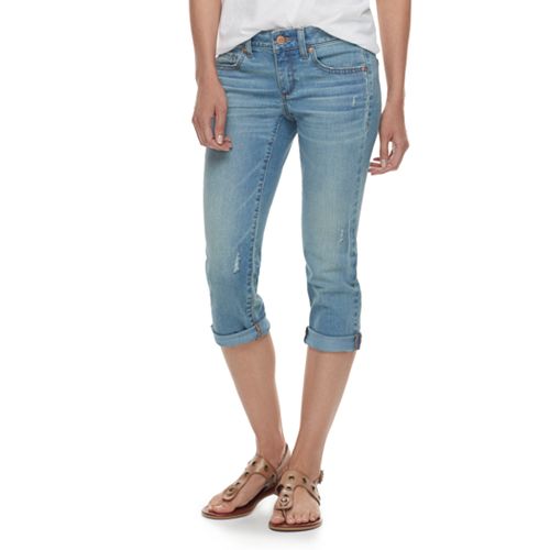 womens petite capri jeans