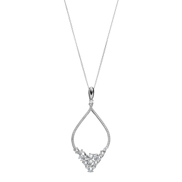 Marquise on sale pendant necklace