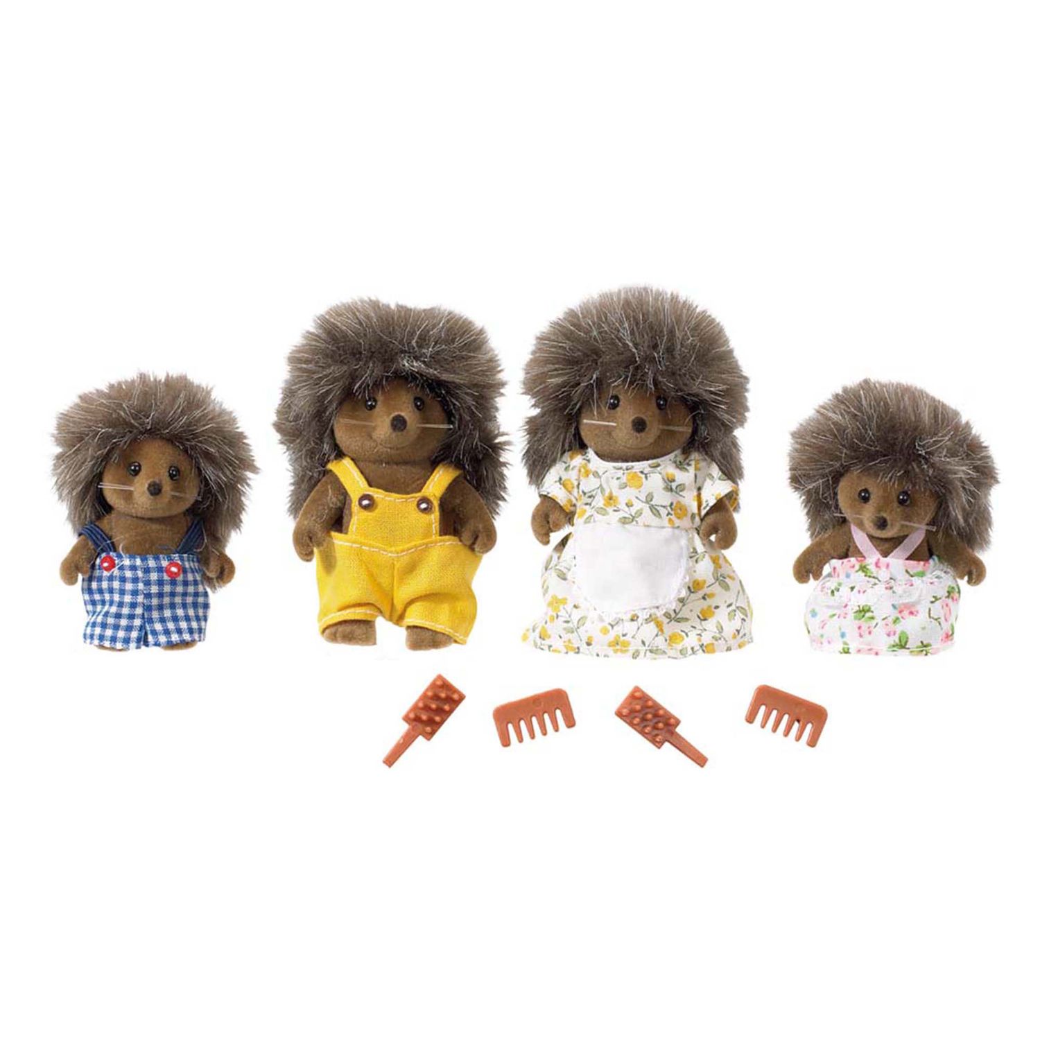 calico critters pickleweeds hedgehog family