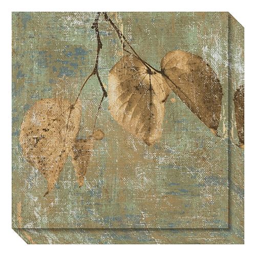 Country Escape II: Leaves Canvas Wall Art