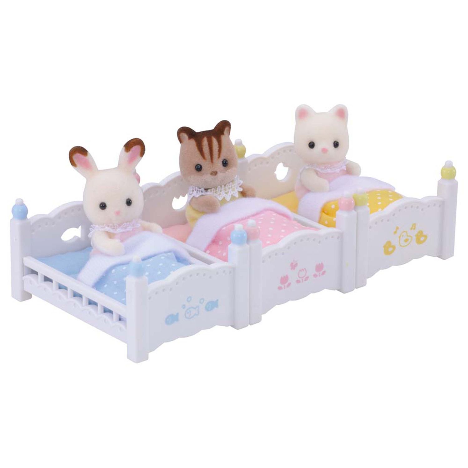 calico critters triple baby bunk beds