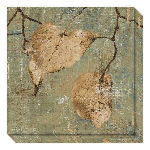 Country Escape I: Leaves Canvas Wall Art