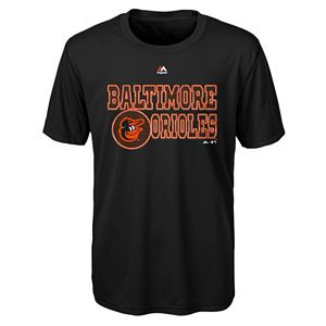 Boys 4-7 Majestic Baltimore Orioles Show Time Tee