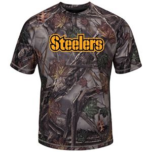 Big & Tall Majestic Pittsburgh Steelers The Woods Camo Tee