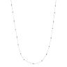 Sterling Silver Freshwater Cultured Pearl Beaded Long Necklace