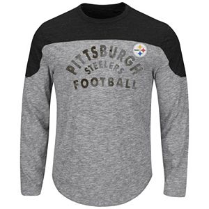 Big & Tall Majestic Pittsburgh Steelers Football Tee