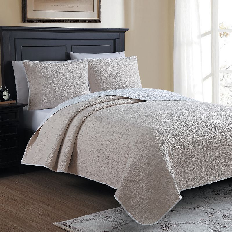 59983459 Marseille Quilt Set, White, Twin sku 59983459