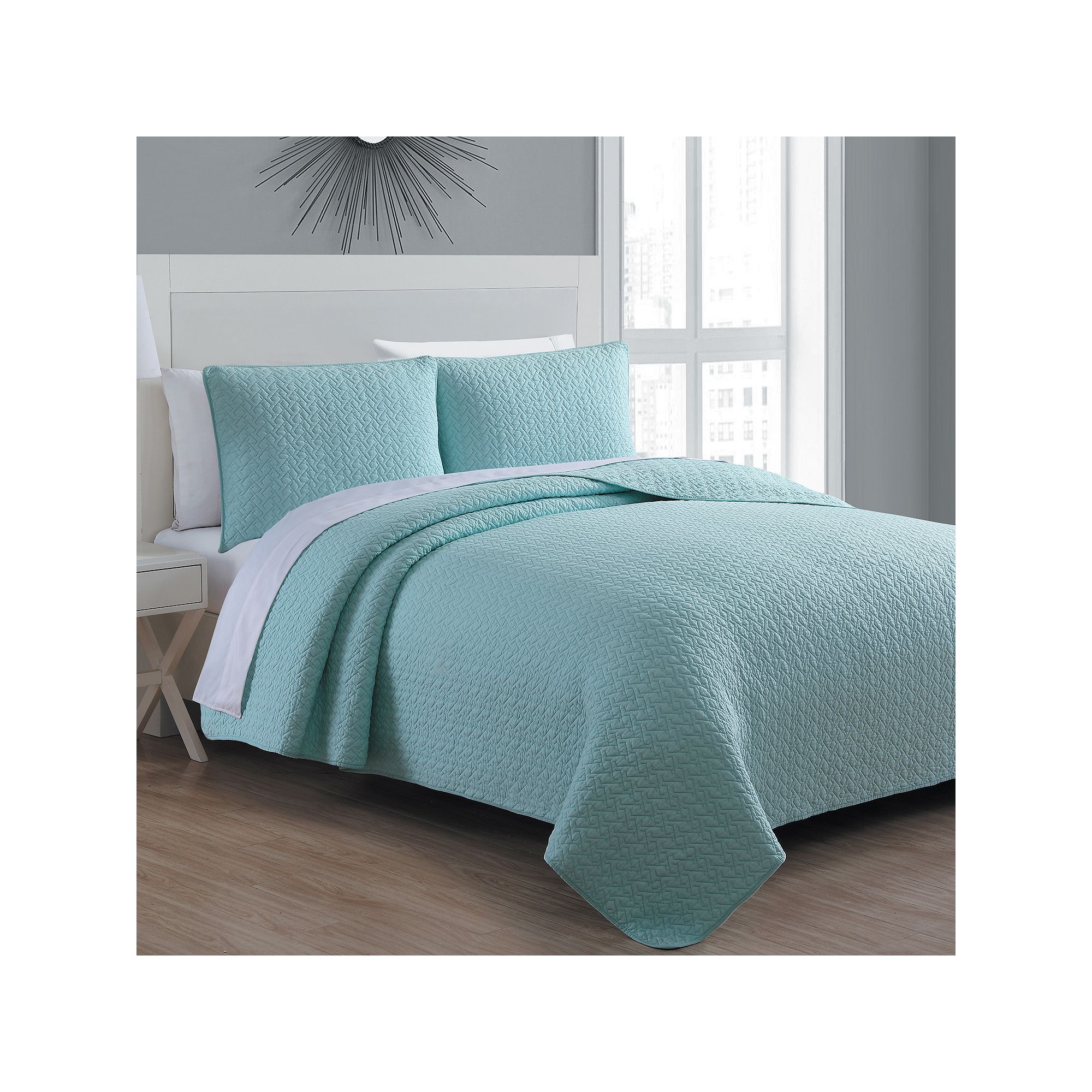 Estate Collection Tristan Quilt Set, Foam