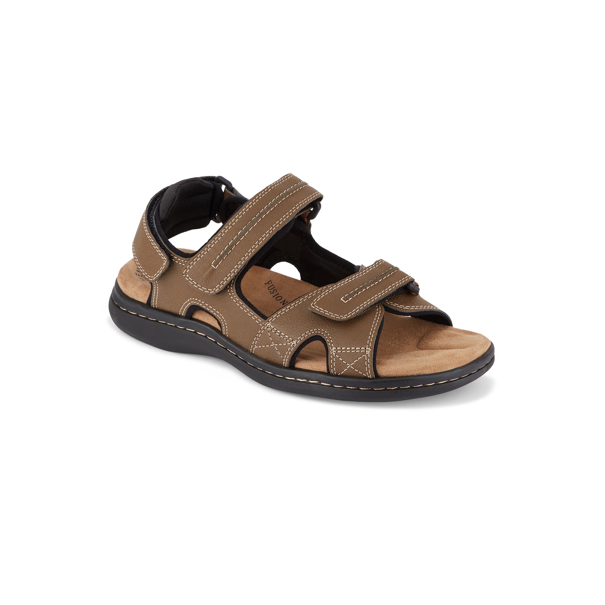 Dockers® Newpage Outdoor Mens Sandals, Size: 8 Wide, Dark