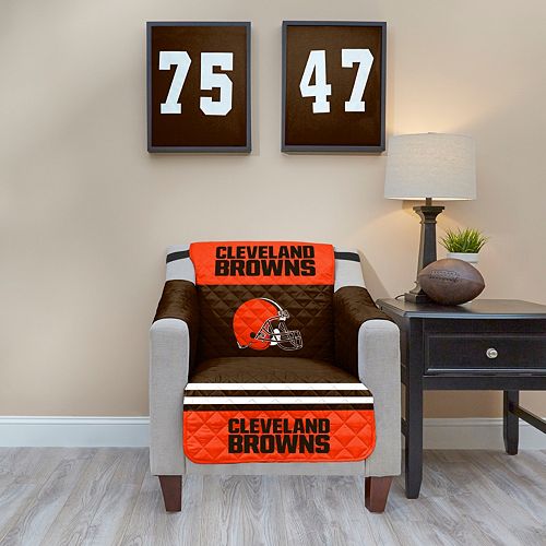 Cleveland Browns Quilted Chair Cover