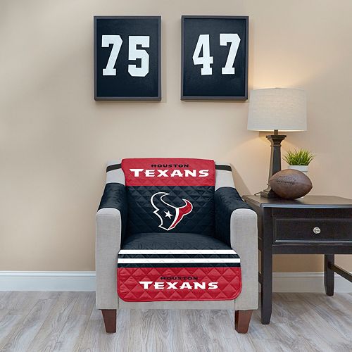 Houston Texans Quilted Chair Cover
