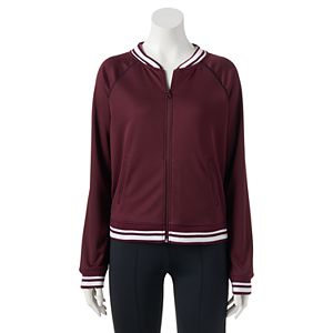 Juniors' SO® Raglan Bomber Jacket