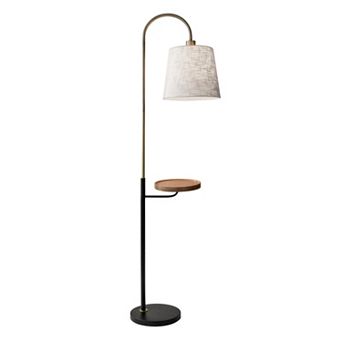 Adesso Jeffrey USB Charging Station Floor Lamp