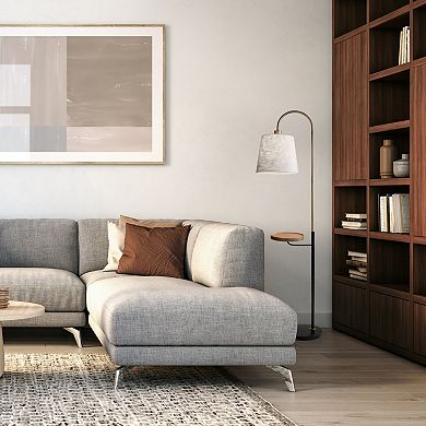 Adesso Jeffrey USB Charging Station Floor Lamp