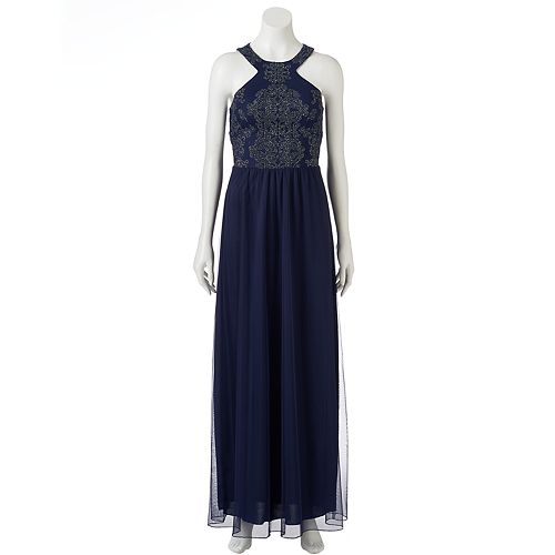 Juniors' Speechless Embellished Formal Dress