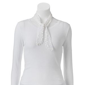 Apt. 9® Lace Dot Skinny Scarf