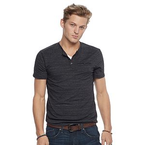 Men's Rock & Republic Textured Henley Tee