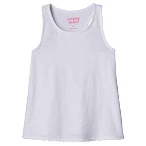 Toddler Girl Jumping Beans® Pom-Pom Hem Slubbed Tank Top