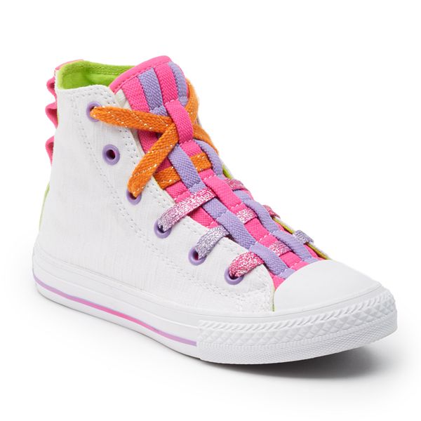 converse loopholes انزيمات هاضمة Kid's Converse Chuck Taylor All Star Loopholes High-Top Sneakers انزيمات هاضمة
