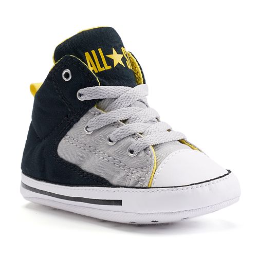 Baby Converse All Star First Star High Street Crib Shoes