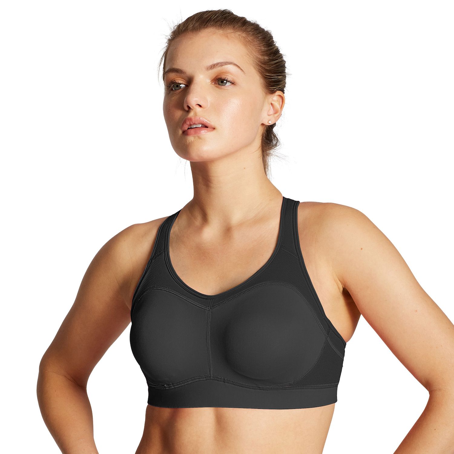champion double dry spot comfort high support sports bra