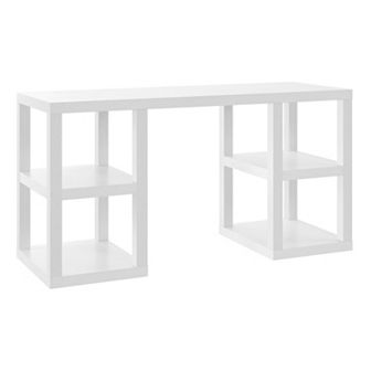 Altra Parsons Deluxe White Desk