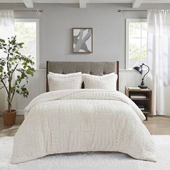 Madison Park Polar Faux Fur Down-Alternative Comforter Set