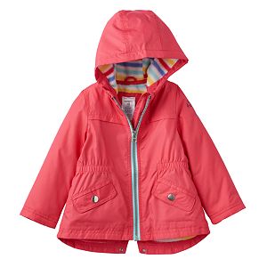 Baby Girl Carter's Hooded Midweight Jacket