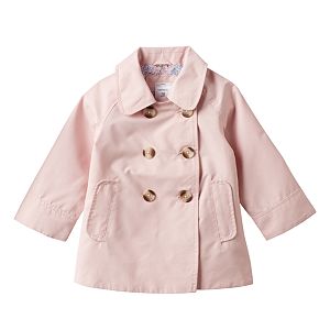 Toddler Girl Carter's Solid Lightweight Trench Coat