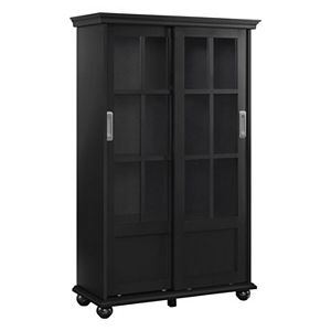 Altra Aaron Lane Sliding Door Bookshelf