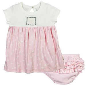 Baby Girl Burt's Bees Baby Organic Butterfly Garden Dress