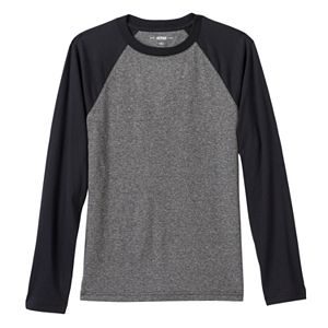 Boys 8-20 Urban Pipeline® Textured Raglan Baseball Tee