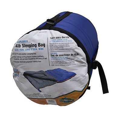 Stansport Explorer Rectangular Sleeping Bag