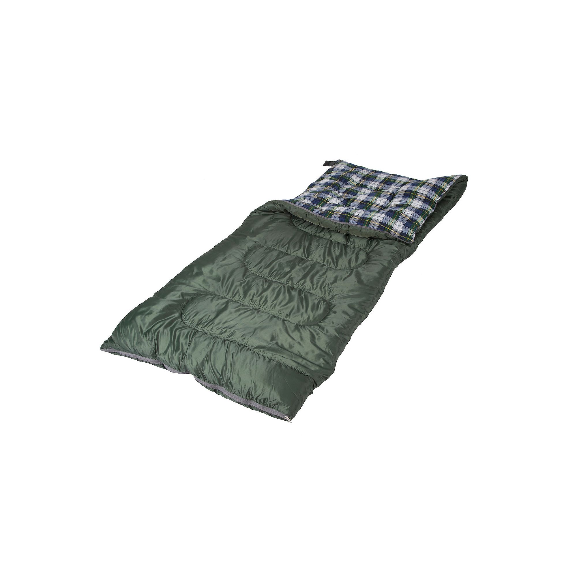 Stansport Weekender Rectangular Sleeping Bag, Green