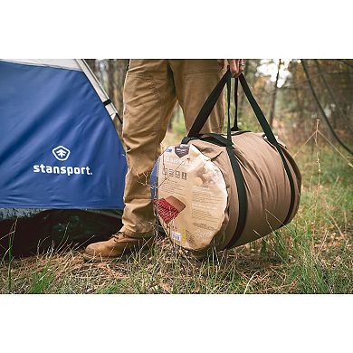 Stansport Grizzly Canvas Rectangular Sleeping Bag