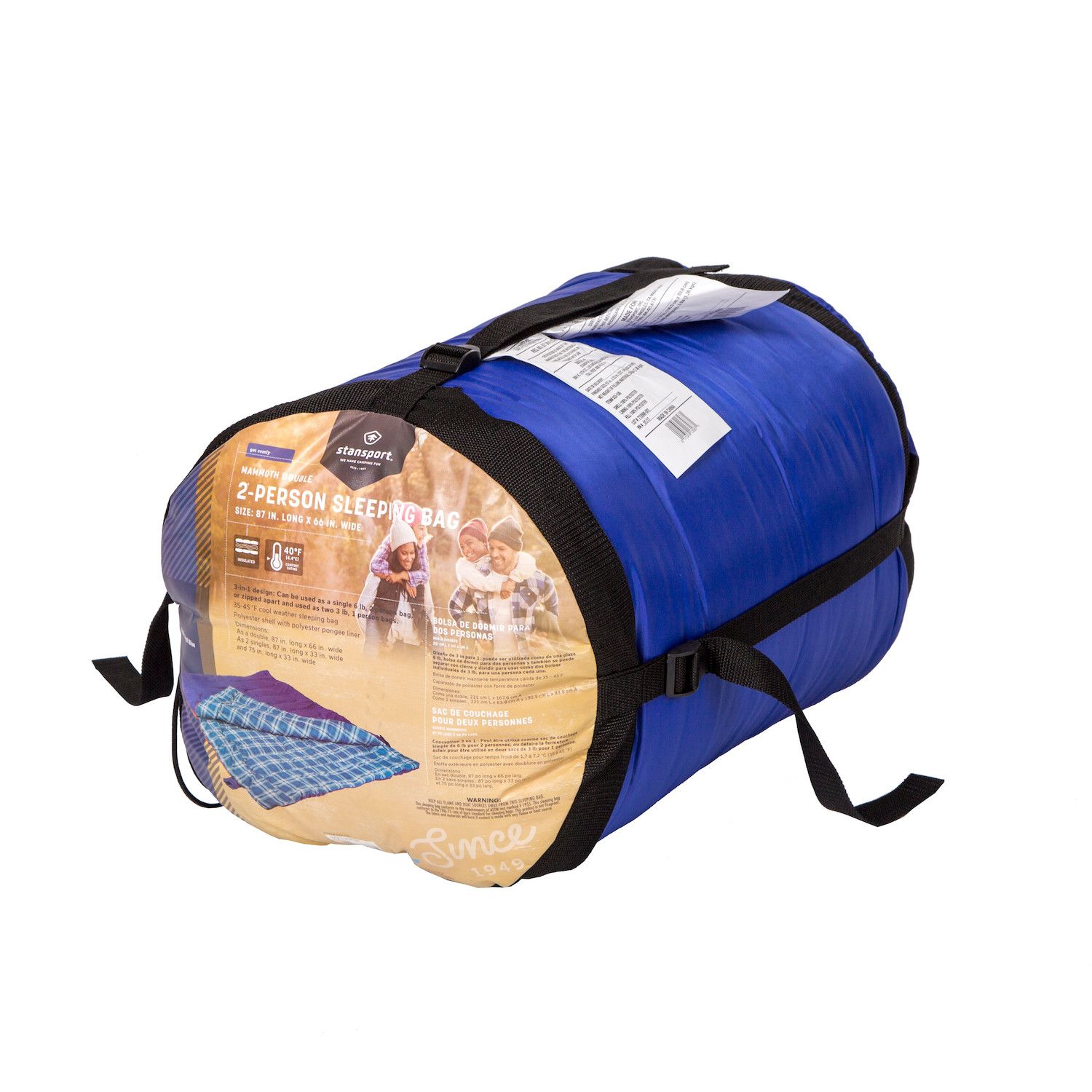 Sac Couchage Double NEW ETGLCOZY DOUBLE PERSON SLEEPING BAG 87 X