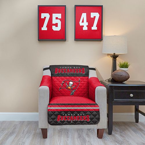 Tampa Bay Buccaneers Quilted Chair Cover