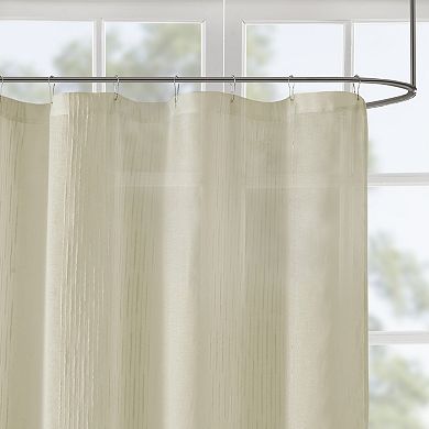 Madison Park Lydia Sheer Shower Curtain