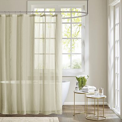 Madison Park Lydia Sheer Shower Curtain