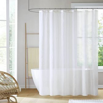 Madison Park Lydia Sheer Shower Curtain