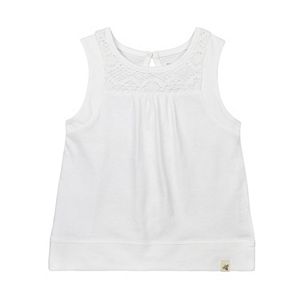 Toddler Girl Burt's Bees Baby Crochet Accent Tank Top