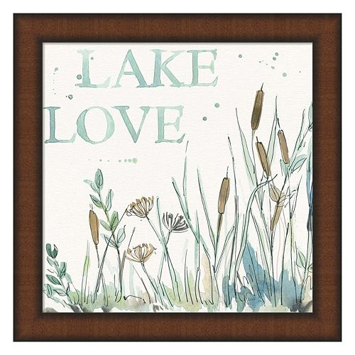 Metaverse Art Lakehouse VI Framed Wall Art