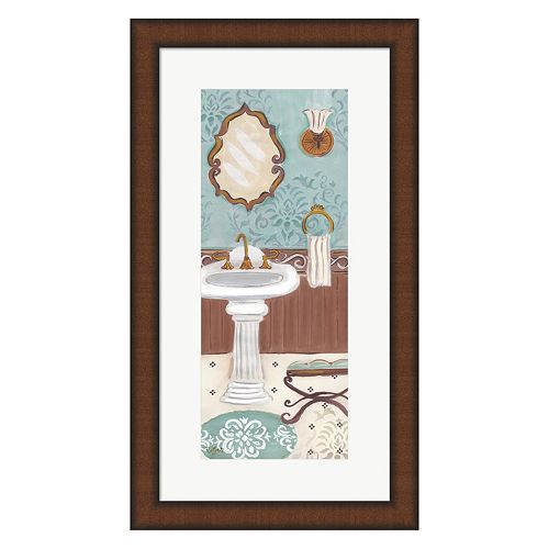 Metaverse Art Fancy Bath Panel I Framed Wall Art