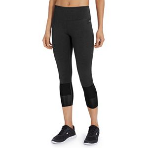 Women's Champion Mesh Insert Capris
