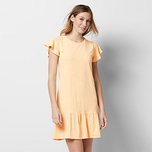 Women's SONOMA Goods for Life™ Flounce T-Shirt Dress