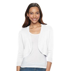 Women's Apt. 9® Solid  Cropped Shrug