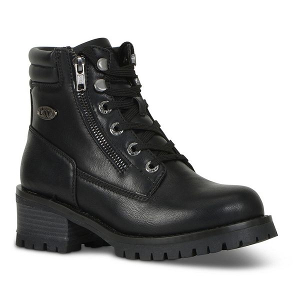 Lugz Flirt Hi Zip Women s Moto Boots