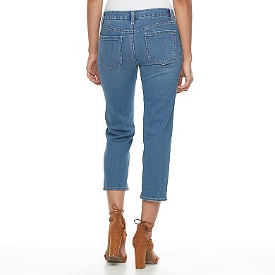 Women's Apt. 9® Faded Capri Jeans