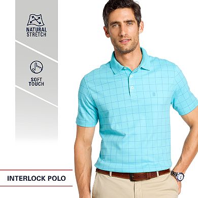 Men's IZOD Interlock Grid Polo